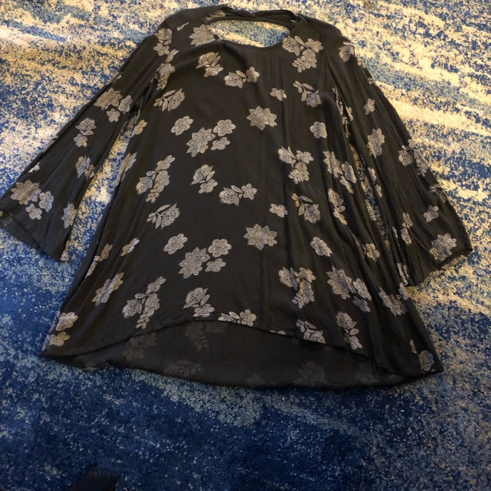 Floral print dress